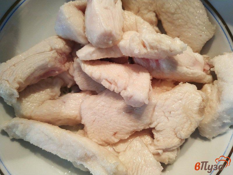Фото приготовление рецепта: Куриное филе А ля Чкмерули шаг №5