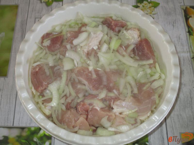 Фото приготовление рецепта: Шашлык из свинины маринованной в аджике шаг №2