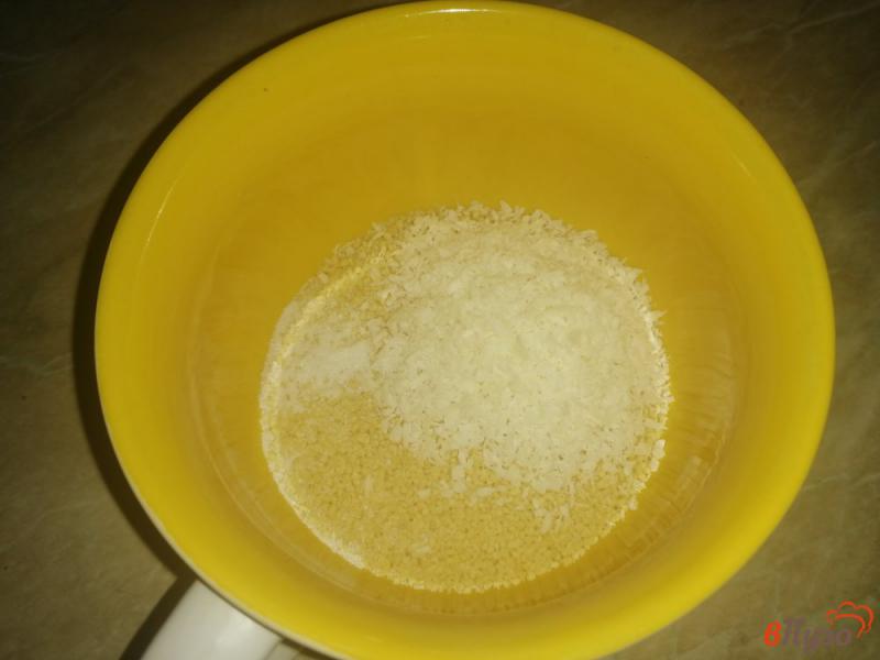 Фото приготовление рецепта: Кус-кус кокосовый шаг №3