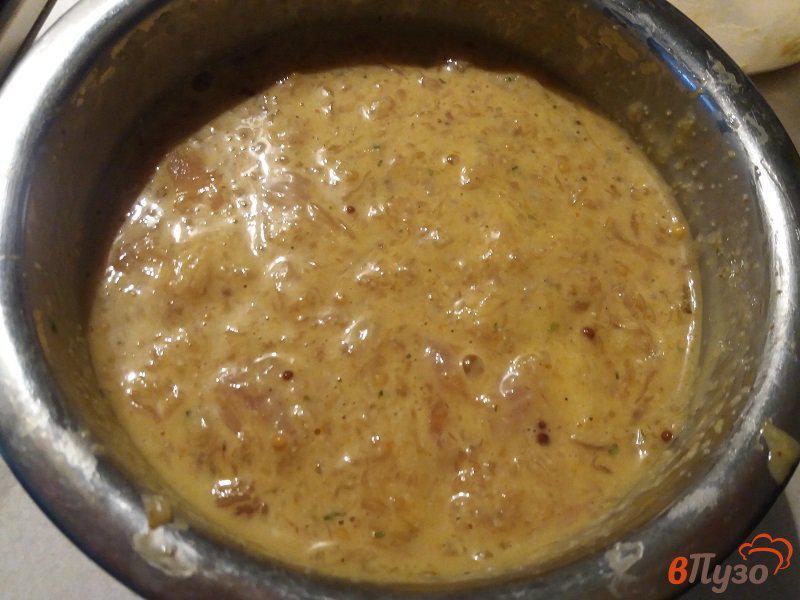 Фото приготовление рецепта: Шницель из куриного рубленного мяса шаг №5