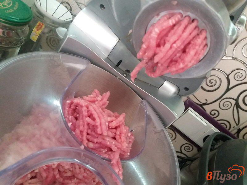 Фото приготовление рецепта: Фаршированный мясным фаршем перец в томатном соусе шаг №2