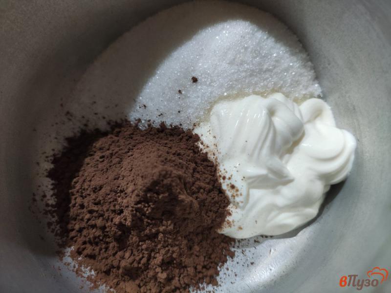 Фото приготовление рецепта: Пирог с шоколадом шаг №6