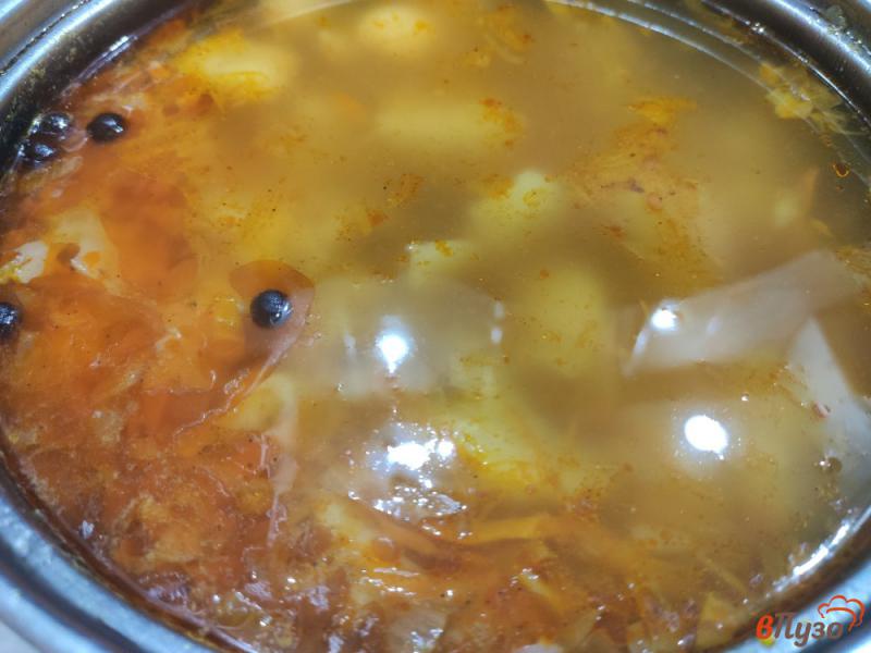 Фото приготовление рецепта: Суп из цветной капусты шаг №7