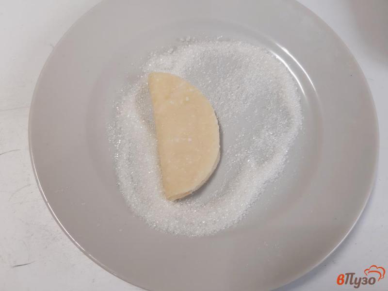 Фото приготовление рецепта: Творожное печенье «Гусиные лапки» шаг №9