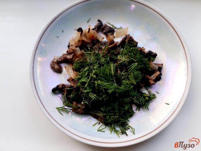 Фото приготовление рецепта: Зразы картофельные с грибами шаг №7