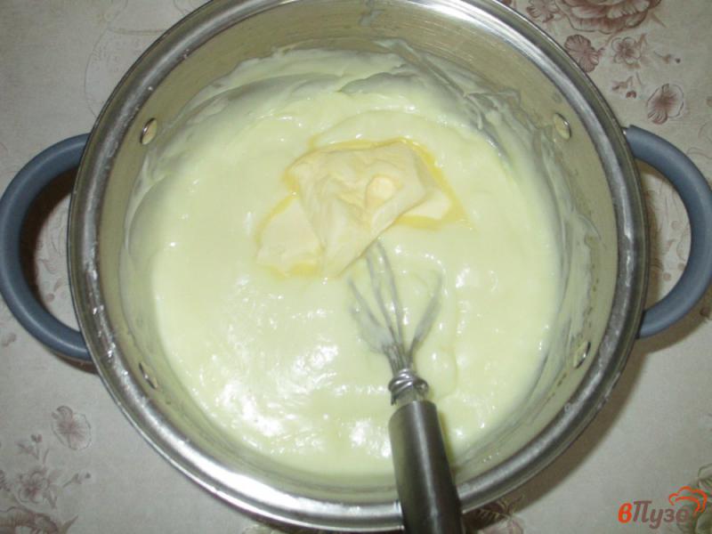 Фото приготовление рецепта: Торт Рыжик с заварным кремом шаг №12