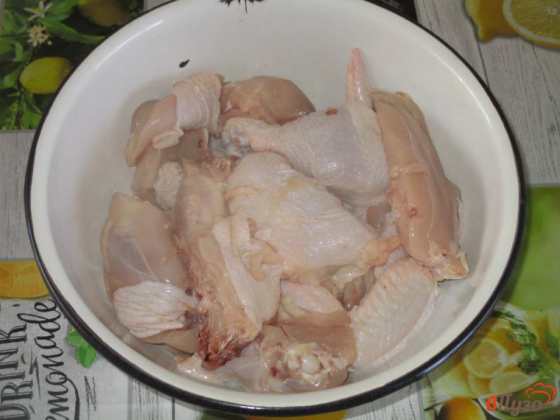 Фото приготовление рецепта: Курица жареная на гриле в майонезе с паприкой шаг №1