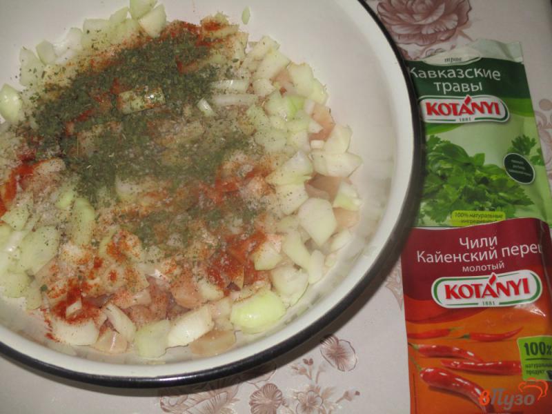 Фото приготовление рецепта: Куриная грудка в маринаде на сковороде шаг №4