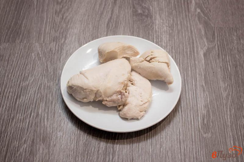 Фото приготовление рецепта: Сэндвич с курицей шаг №2
