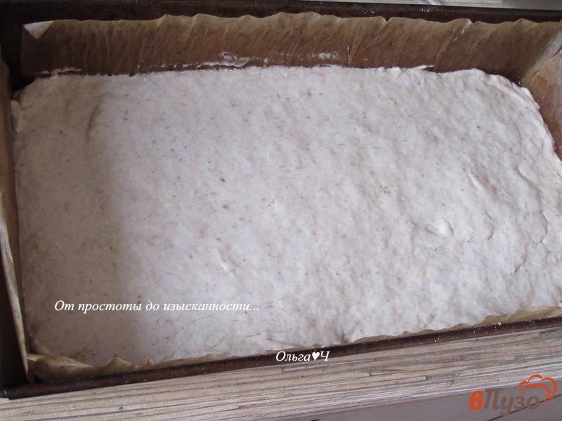 Фото приготовление рецепта: Цельнозерновой молочный хлеб на сметане шаг №3