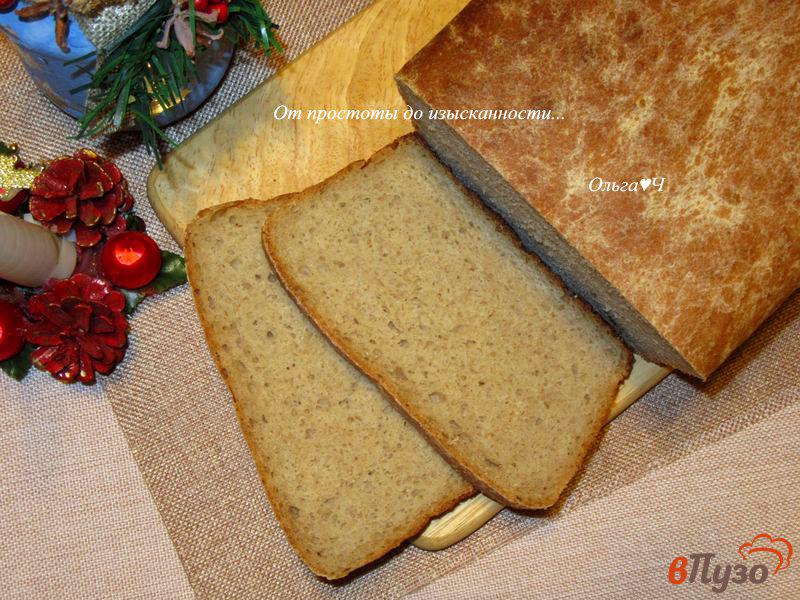 Фото приготовление рецепта: Цельнозерновой молочный хлеб на сметане шаг №6
