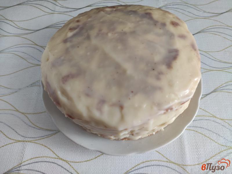 Фото приготовление рецепта: Торт «Рафаэлло» шаг №12