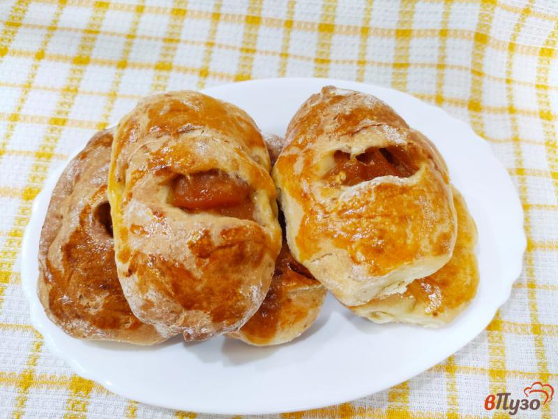Фото приготовление рецепта: Пирожки с абрикосами шаг №10