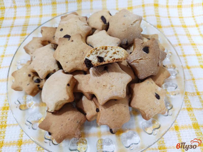Фото приготовление рецепта: Печенье с шоколадом шаг №11