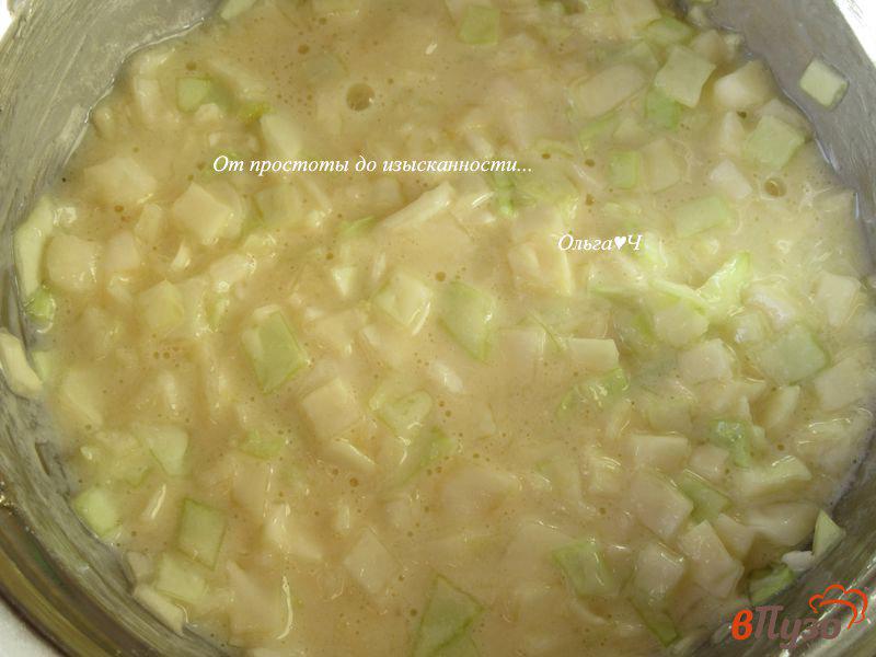 Фото приготовление рецепта: Цельнозерновые оладьи с капустой шаг №2