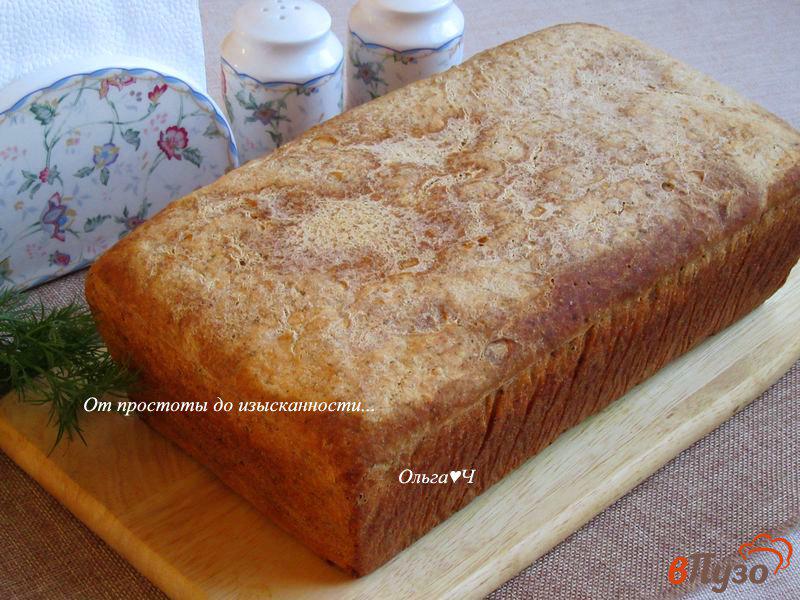 Фото приготовление рецепта: Томатный хлеб с солодом шаг №7