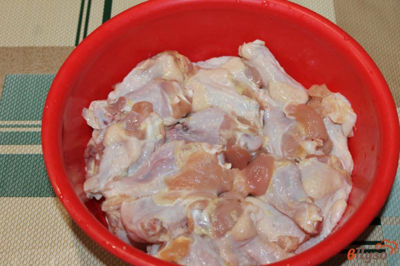 Фото приготовление рецепта: Куриные крылья терияки с имбирем шаг №1