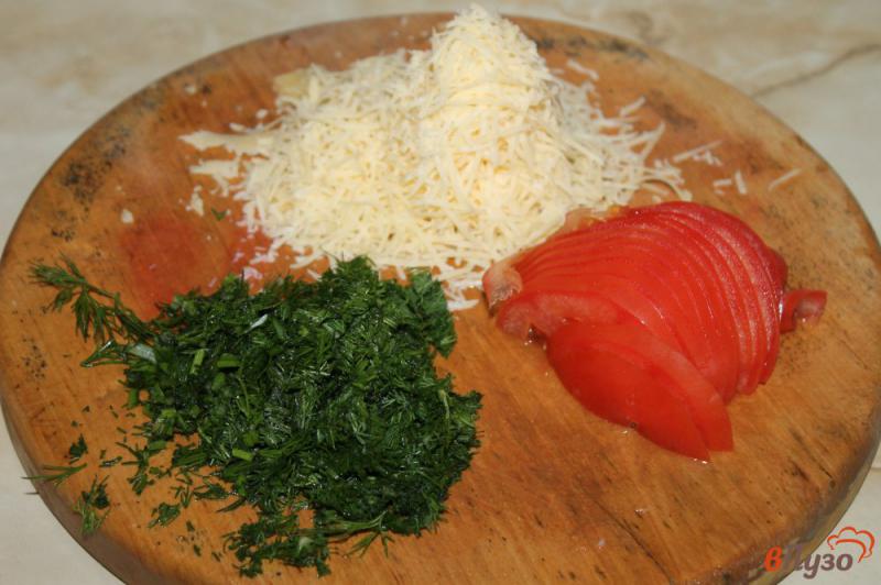 Фото приготовление рецепта: Лаваш с мясом сыром и лесными грибами шаг №3