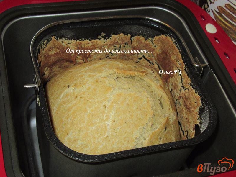 Фото приготовление рецепта: Цельнозерновой молочный хлеб с соусом Песто шаг №4