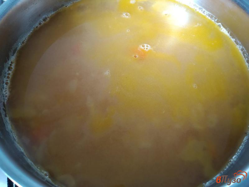 Фото приготовление рецепта: Гороховый суп с овощами шаг №10