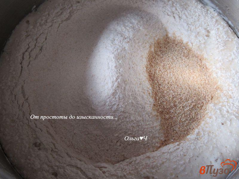 Фото приготовление рецепта: Ржано-пшеничный хлеб с водорослевой солью шаг №3