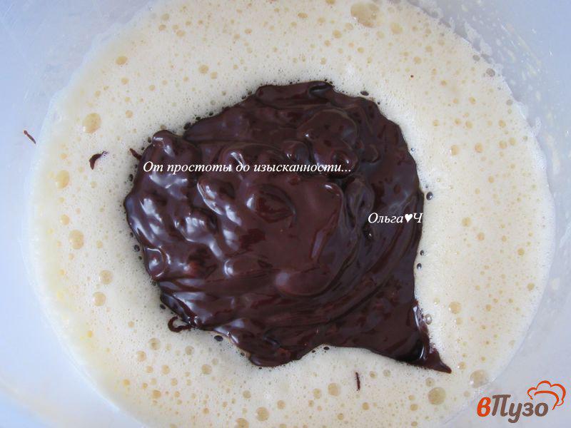 Фото приготовление рецепта: Печенье Горький шоколад с мандарином шаг №3