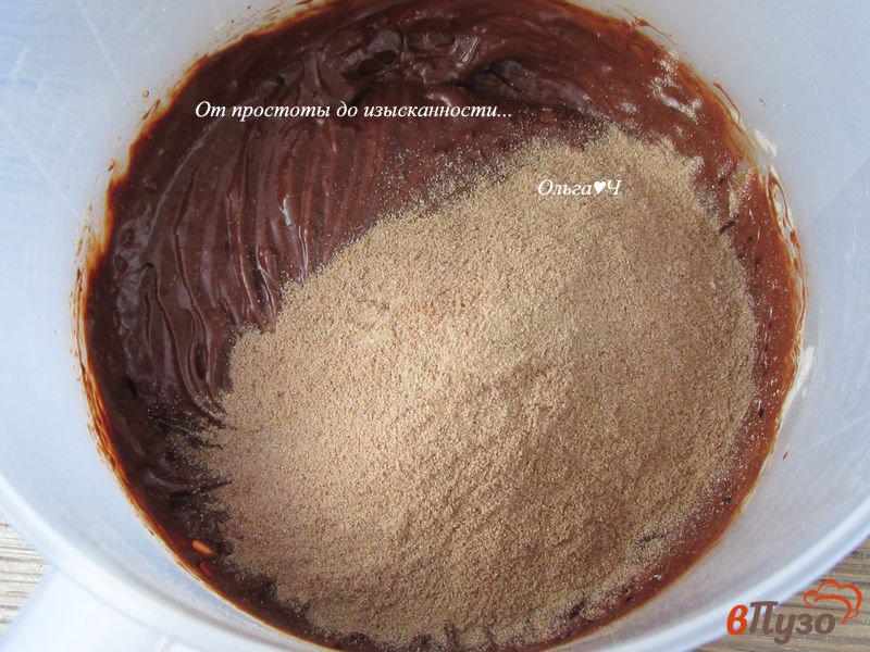 Фото приготовление рецепта: Печенье Горький шоколад с мандарином шаг №4