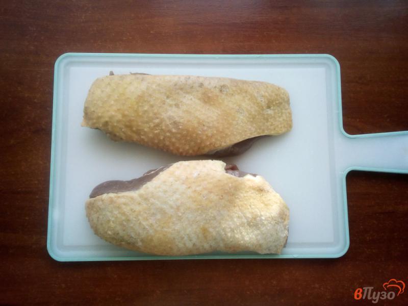 Фото приготовление рецепта: Утиная грудка маринованная в гранатовом соке шаг №1
