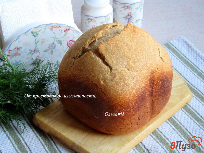 Фото приготовление рецепта: Цельнозерновой творожный хлеб с оливковым маслом шаг №4