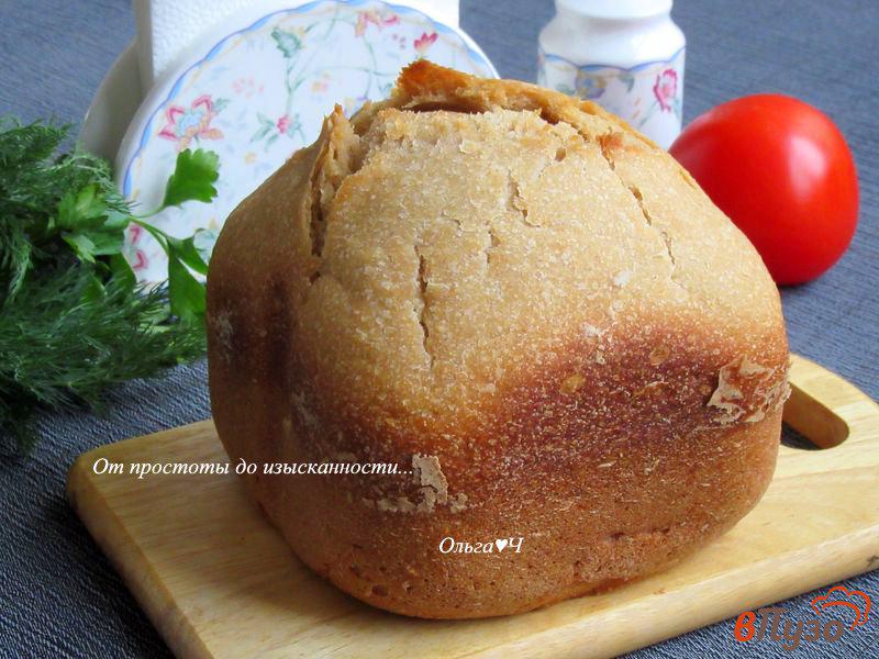 Фото приготовление рецепта: Злаковый хлеб с нутовой мукой шаг №5