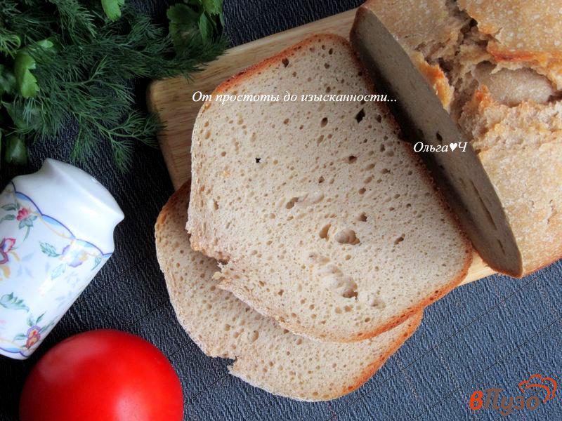 Фото приготовление рецепта: Злаковый хлеб с нутовой мукой шаг №6