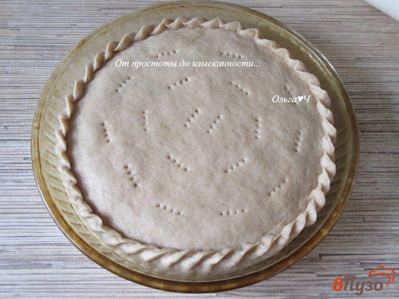 Фото приготовление рецепта: Цельнозерновой пирог с капустой шаг №5