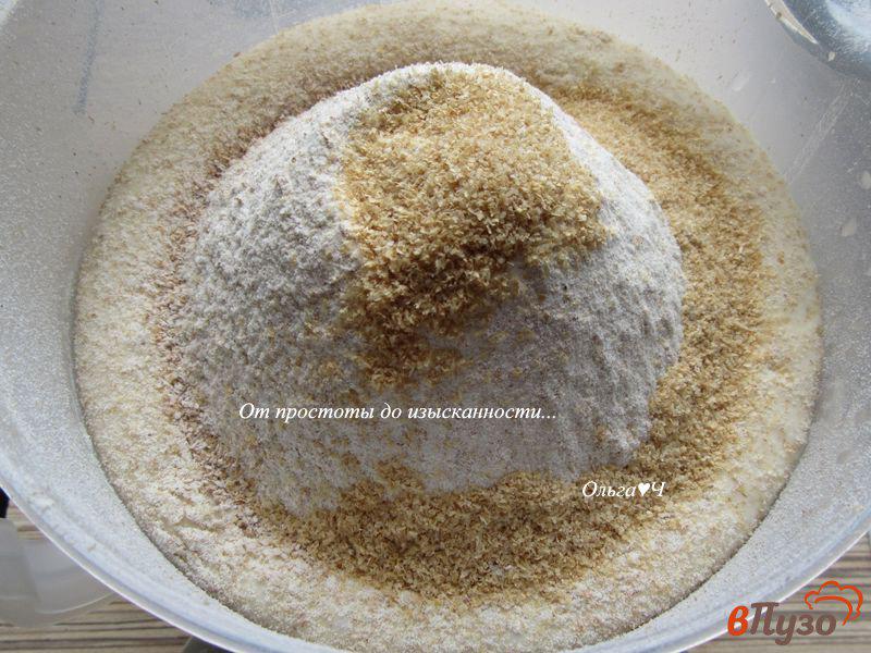 Фото приготовление рецепта: Цельнозерновой овсяный хлеб шаг №2