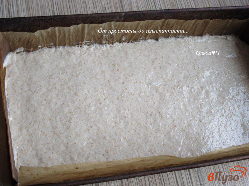 Фото приготовление рецепта: Цельнозерновой овсяный хлеб шаг №4