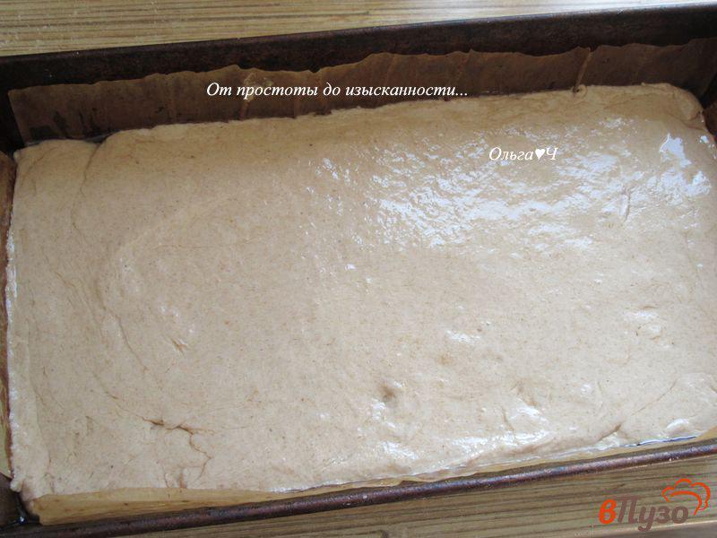 Фото приготовление рецепта: Томатный рисово-ячменно-овсяный хлеб шаг №4