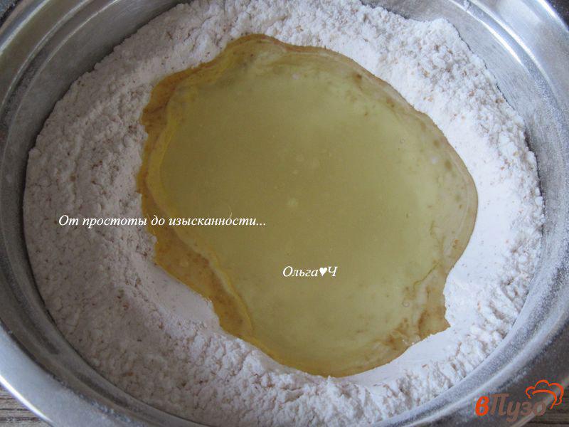 Фото приготовление рецепта: Рисовое печенье с семечками «Кресты» шаг №2
