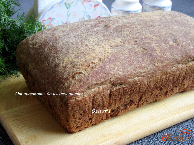 Фото приготовление рецепта: Льняной хлеб с солодом шаг №7