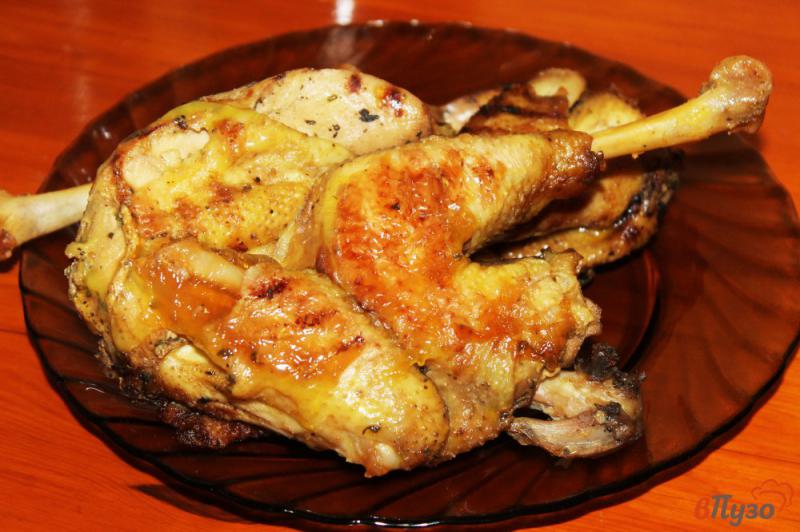 Фото приготовление рецепта: Курица запеченная в гранатовом соусе шаг №5
