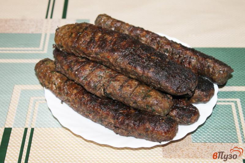 Фото приготовление рецепта: Люля - кебаб по - домашнему на мангале в лаваше шаг №6