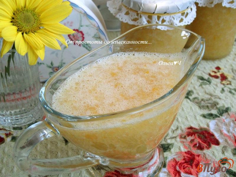 Фото приготовление рецепта: Мед с лимоном и имбирем шаг №6