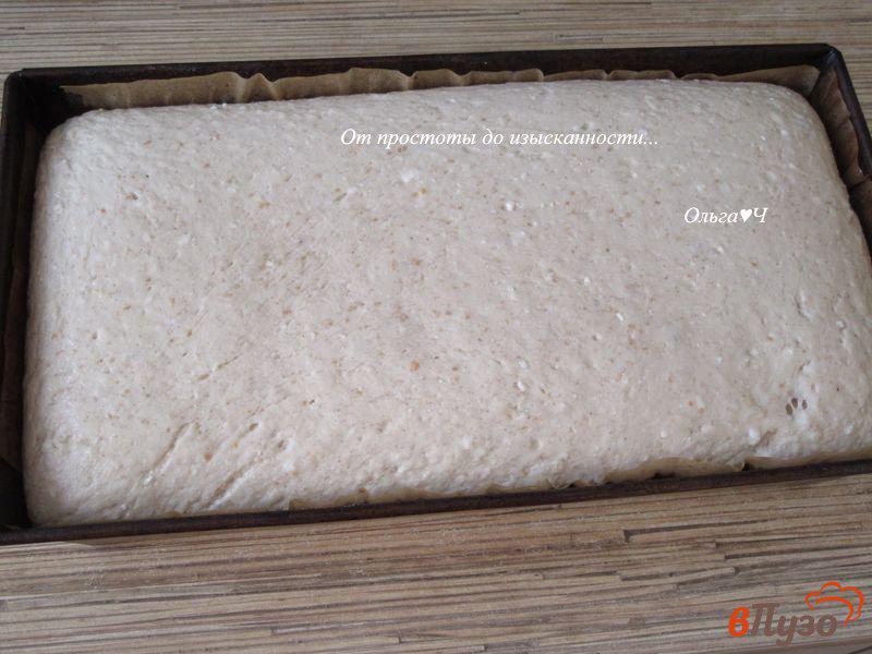 Фото приготовление рецепта: Творожно-ячменный хлеб шаг №6