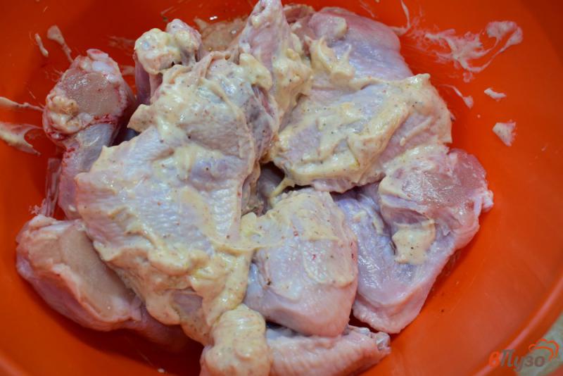 Фото приготовление рецепта: Куриные крылья в духовке шаг №3