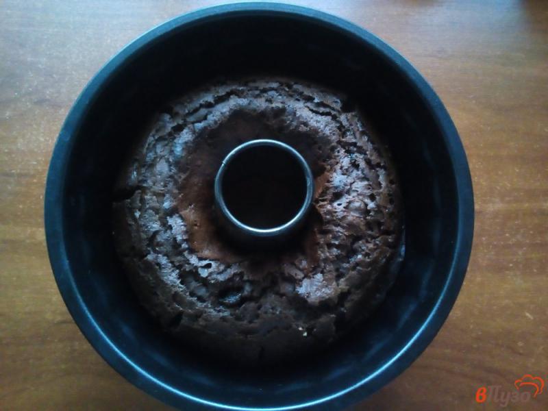 Фото приготовление рецепта: Постный шоколадно-медовый кекс шаг №6