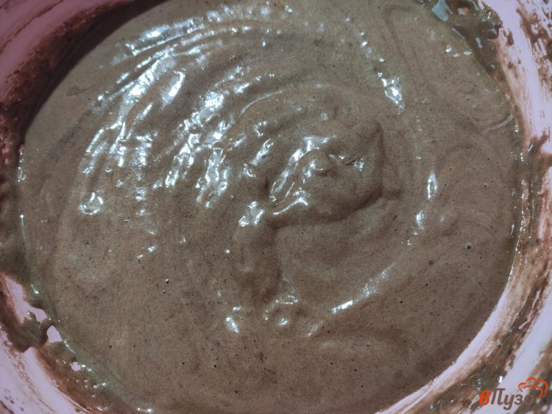 Фото приготовление рецепта: Шоколадный бисквит шаг №3