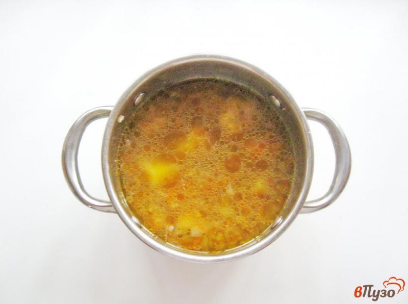Фото приготовление рецепта: Диетический гречневый суп шаг №5