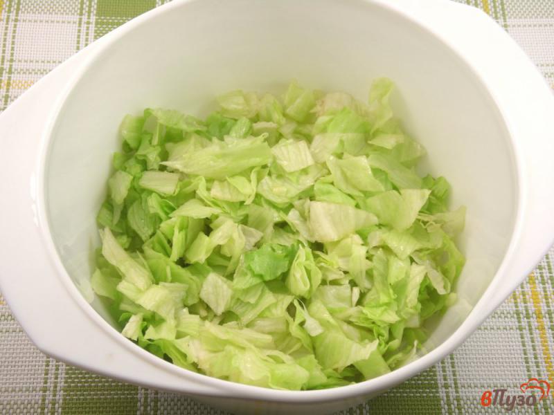 Фото приготовление рецепта: Салат фасолевый с сыром фета и перцем шаг №1