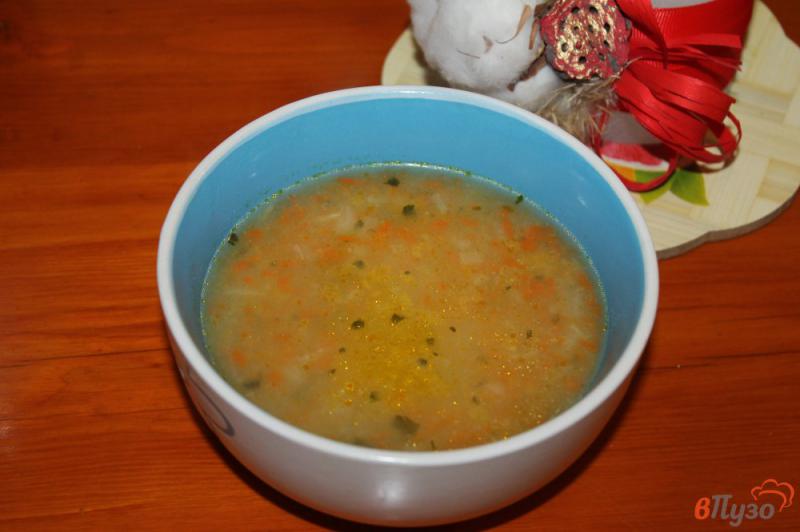 Фото приготовление рецепта: Суп с кроликом и вермишелью шаг №7