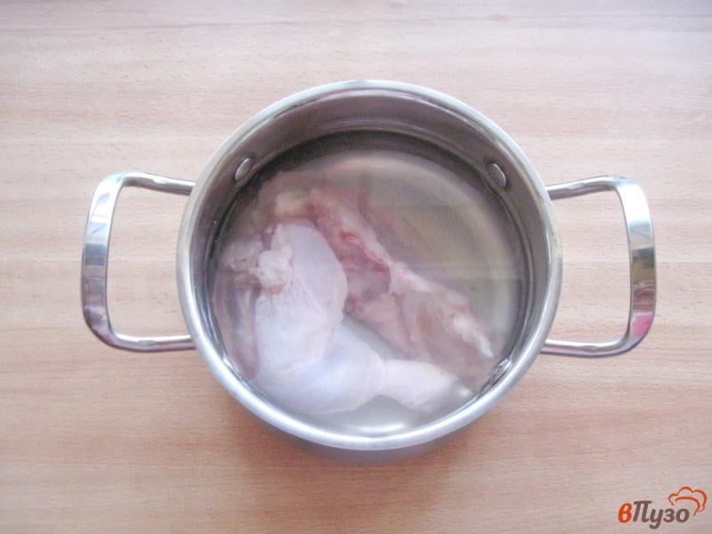 Фото приготовление рецепта: Куриный бульон домашний шаг №1