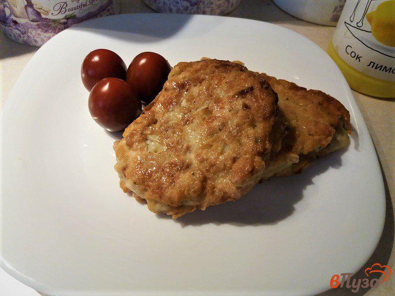 Фото приготовление рецепта: Рубленные котлеты из куриного филе и картофеля шаг №12