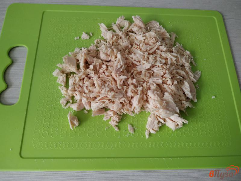 Фото приготовление рецепта: Кулебяка с куриным мясом шаг №6